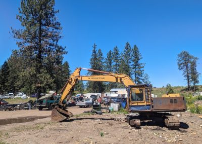 Dead or Alive Auto Recycling Ltd | Backhoe