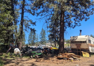 Dead or Alive Auto Recycling Ltd | RV in junk yard